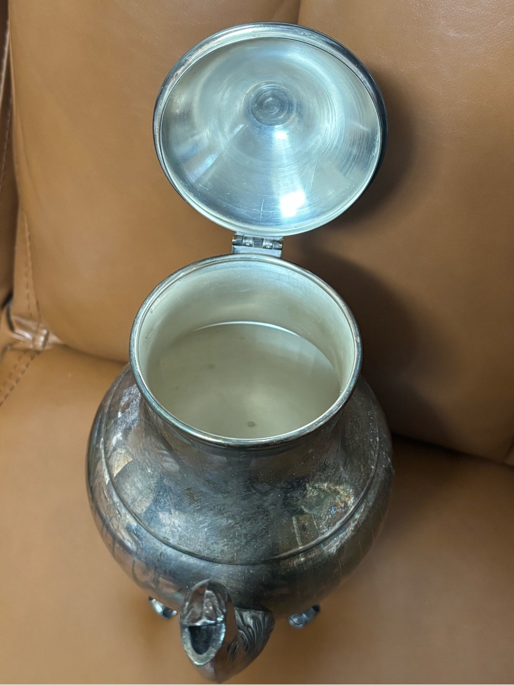 F.B Rogers 1883 Silver Coffee/Tea Pot - Patina - Picture 5 of 7